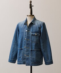 J.PRESS（ジェイプレス）の「ヴィンテージライク デニム カバーオール（デニムジャケット）」