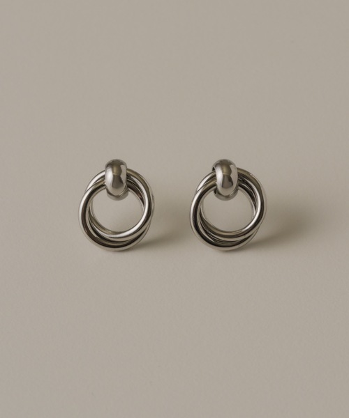 muku(ムク)の「PIERCE/TRIPATITE(ピアス(両耳用)・レディース・シルバー/ゴールド・FREE)」の5枚目の写真