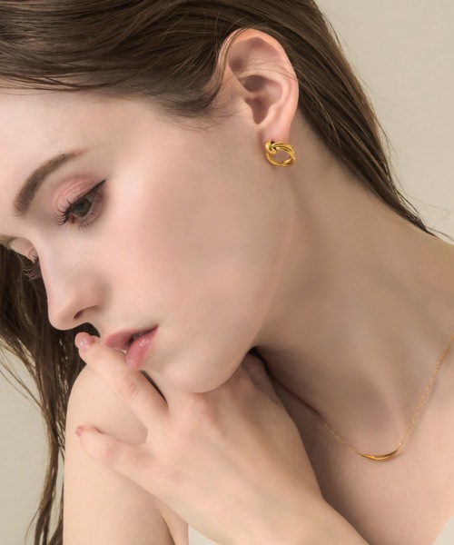 muku(ムク)の「PIERCE/TRIPATITE(ピアス(両耳用)・レディース・シルバー/ゴールド・FREE)」の10枚目の写真