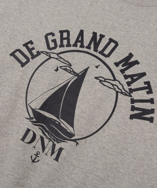 DE GRAND MATIN（ディグランドマーティン）の「V.HEAVY SWEAT YACHT_MELANGE GRAY（スウェット・メンズ・その他・FREE）」の4枚目の写真