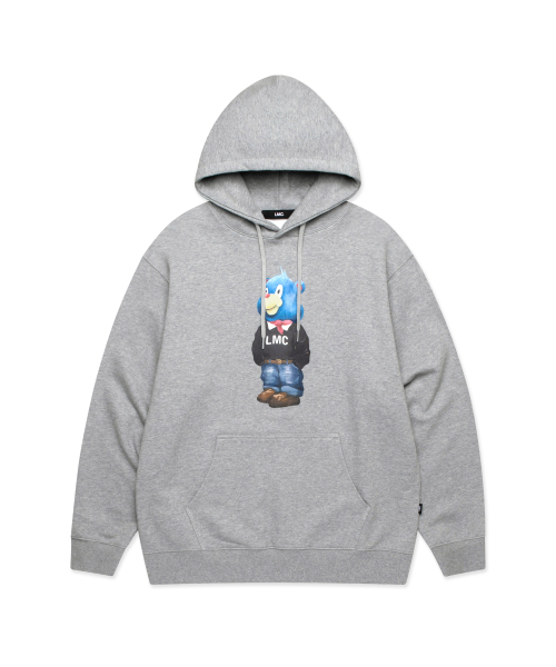 PAINTING LOSTY HOODIE heather gray