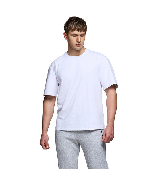 TESLA(テスラ)の「ソロナクーリングオーバーサイズ半袖Tシャツ(Tシャツ/カットソー・メンズ・ホワイト/グレー/ブラック・S/M/L/XL/2XL/XXX-LARGE)」の1枚目の写真