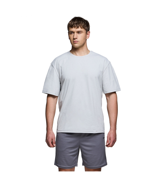 TESLA(テスラ)の「ソロナクーリングオーバーサイズ半袖Tシャツ(Tシャツ/カットソー・メンズ・ホワイト/グレー/ブラック・S/M/L/XL/2XL/XXX-LARGE)」の4枚目の写真