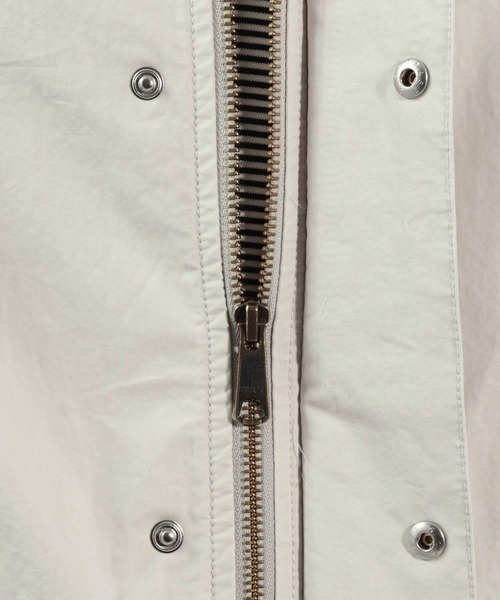 BAYFLOW（ベイフロー）の「ワークハンティングジャケット（ブルゾン・メンズ・ライトグレー/ブラウン・LARGE/MEDIUM）」の20枚目の写真