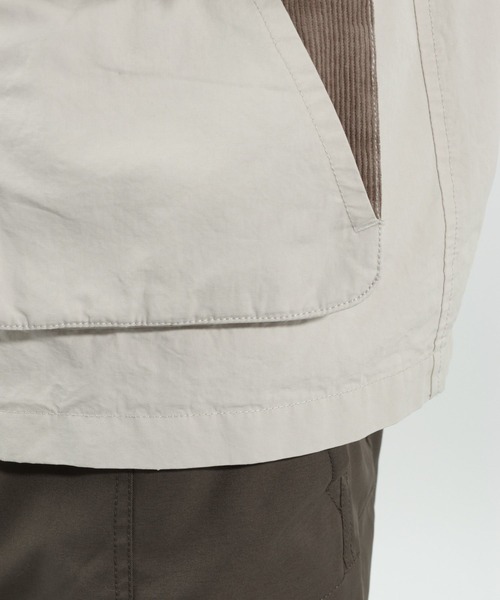 BAYFLOW（ベイフロー）の「ワークハンティングジャケット（ブルゾン・メンズ・ライトグレー/ブラウン・LARGE/MEDIUM）」の22枚目の写真