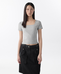 Tシャツ/カットソー（スクエアネック）ファッション通販 - ZOZOTOWN