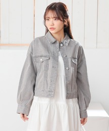 Honeys（ハニーズ）の「ショート丈Ｇジャン（デニムジャケット）」
