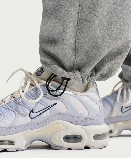 NIKE（ナイキ）の「ナイキ スポーツウェア クラブ メンズ オーバーサイズド フレンチ テリー パンツ / Nike Sportswear Club Men's Oversized French Terry Pants IF0722-063 Dark Grey Heather（スウェットパンツ・メンズ・グレー系その他・M/S/XL/L/2XL）」の6枚目の写真