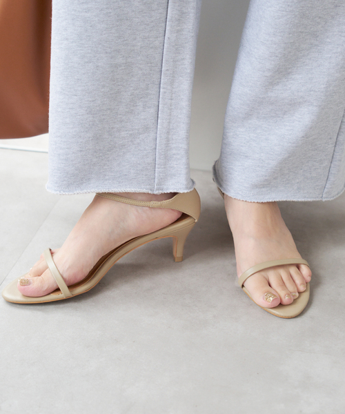 Spick & Span（スピックアンドスパン）の「Spick & Span バーサンダル（サンダル・レディース・ブラック/ベージュ・38/37/36）」の4枚目の写真