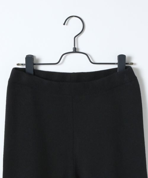 JEANASIS（ジーナシス）の「スソレースカプリパンツ/652651（レギンス/スパッツ・レディース・ブラック・FREE）」の6枚目の写真