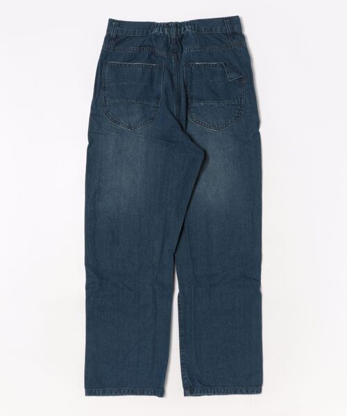 RCD(アールシーディー)の「デニムハイライズ デニムストレートパンツ(デニムパンツ・レディース・ネイビー/ワンウォッシュ/ブルー・4L/M/LL/3L/L)」の4枚目の写真