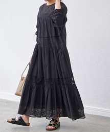 Spick & Span | 《新色有り / 追加》HYUレースギャザーワンピース(ワンピース)