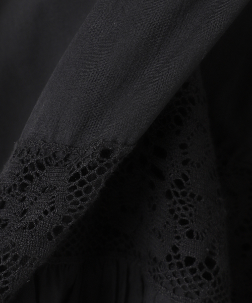 新色有り / 追加》HYUレースギャザーワンピース（ワンピース）｜Spick