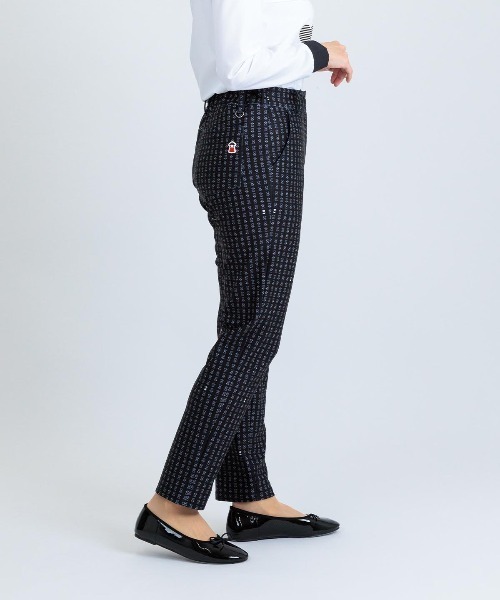 Picone CLUB（ピッコーネクラブ）の「総柄プリントUV冷感パンツ（その他パンツ・レディース・ブラック/ベージュ/ホワイト・LL/L/M）」の18枚目の写真