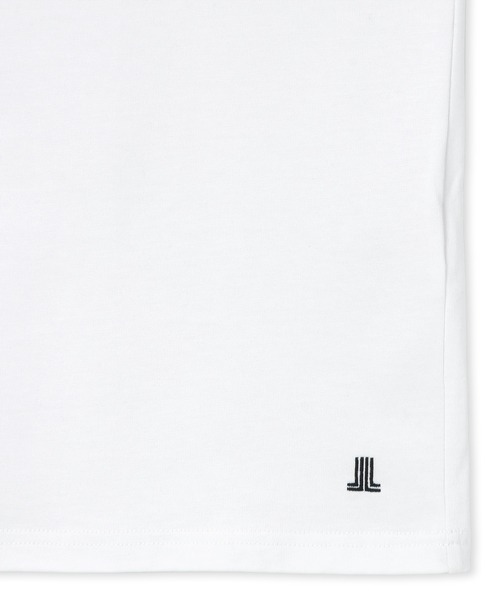 LANVIN en Bleu(ランバンオンブルー)の「シルキータッチ キーネック 7分袖 Tシャツ(Tシャツ/カットソー・メンズ・チャコールグレー/ブラック/ホワイト・46/48/50/52)」の19枚目の写真