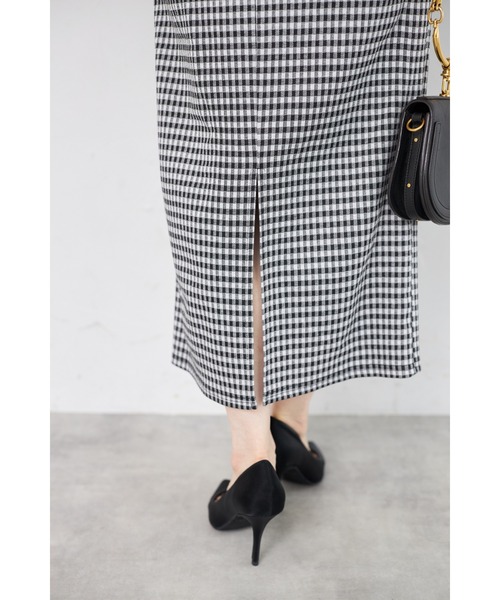 tocco closet(トッコ クローゼット)の「【ZOZO限定】ギンガムチェックタイトスカート(スカート・レディース・レッド/ブラック・M)」の20枚目の写真
