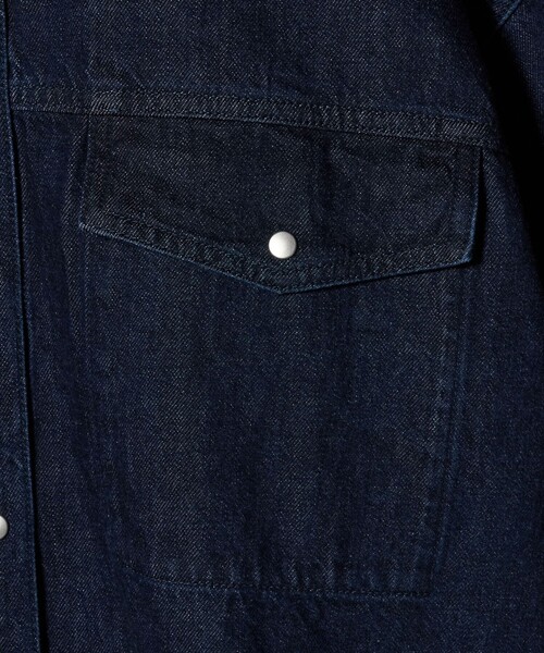 UNITED ARROWS(ユナイテッドアローズ)の「デニム ワークジャケット(デニムジャケット・レディース・ネイビー・FREE)」の5枚目の写真