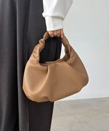 CAPRICIEUX LE'MAGE | ギャザーハンドルラウンドバッグ(ショルダーバッグ)