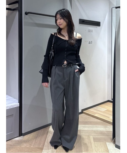 moussy 【26年SS新作】3WAY SHOULDER ニット セール】【26年SS新作】3WAY SHOULDER ニット（ニット/セーター