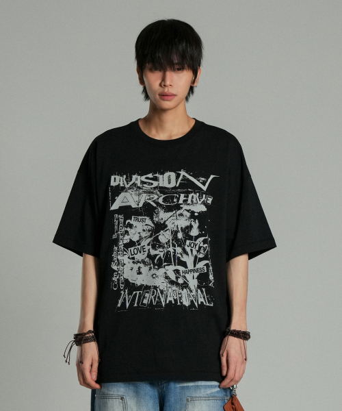 IDWS(アイドンワナセル)の「Mirage Index T-Shirt Black(Tシャツ/カットソー・レディース・その他・0/1/2)」の4枚目の写真