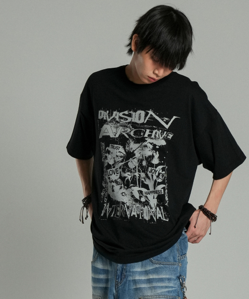 IDWS(アイドンワナセル)の「Mirage Index T-Shirt Black(Tシャツ/カットソー・レディース・その他・0/1/2)」の7枚目の写真