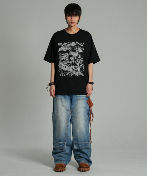 IDWS(アイドンワナセル)の「Mirage Index T-Shirt Black(Tシャツ/カットソー・レディース・その他・0/1/2)」の8枚目の写真