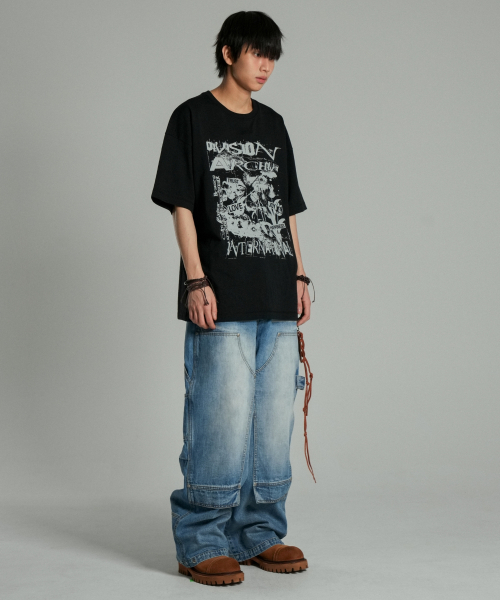 IDWS(アイドンワナセル)の「Mirage Index T-Shirt Black(Tシャツ/カットソー・レディース・その他・0/1/2)」の9枚目の写真