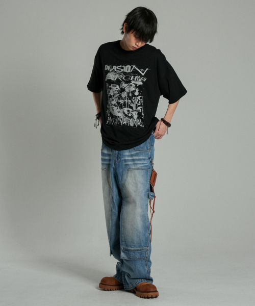 IDWS(アイドンワナセル)の「Mirage Index T-Shirt Black(Tシャツ/カットソー・レディース・その他・0/1/2)」の11枚目の写真