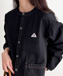 GEVACO（ゲバコ）の「【GEVACO/ゲバコ】ノーカラーデニムジャケット（デニムジャケット）」