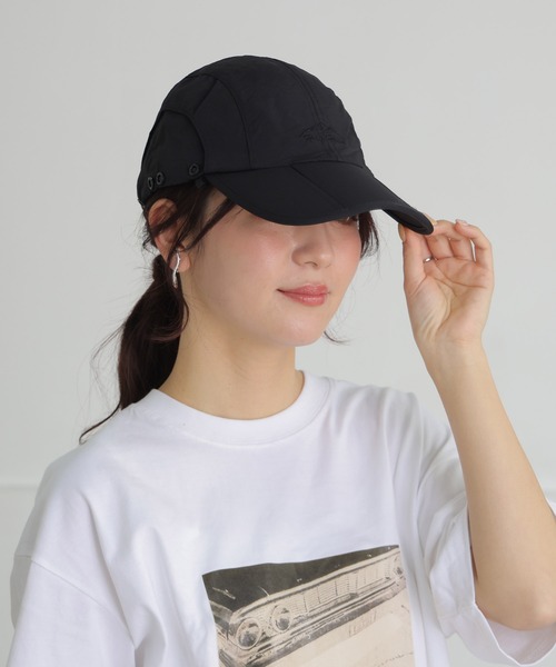 ALTROSE(アルトローズ)の「3WAY UV フェイスマスク付 キャップ 紫外線対策(キャップ・レディース・ベージュ/ブラック・FREE)」の7枚目の写真