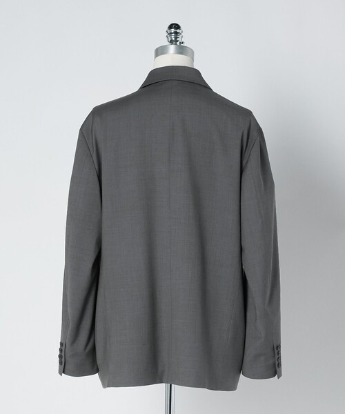 LOEFF（ロエフ）の「【別注】＜BEAUTY&YOUTH × LOEFF＞トロピカルウール ボックス ジャケット MENS（テーラードジャケット・メンズ・オリーブ・2/1）」の11枚目の写真