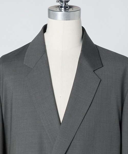 LOEFF（ロエフ）の「【別注】＜BEAUTY&YOUTH × LOEFF＞トロピカルウール ボックス ジャケット MENS（テーラードジャケット・メンズ・オリーブ・2/1）」の12枚目の写真