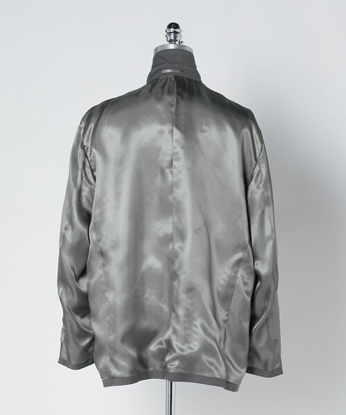 LOEFF（ロエフ）の「【別注】＜BEAUTY&YOUTH × LOEFF＞トロピカルウール ボックス ジャケット MENS（テーラードジャケット・メンズ・オリーブ・2/1）」の18枚目の写真