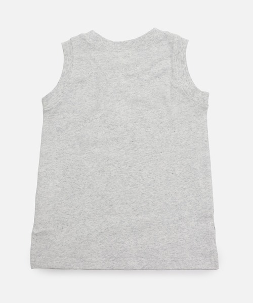 chil2（チルツー）の「綿100％ 無地 ロングシルエット タンクトップ（タンクトップ・キッズ・ブラック/チャコールグレー/クリーム/ホワイト/ブラウン/オートミール・80ｃｍ/90㎝/100cm/110cm/120cm/130cm/140cm/150cm/160cm）」の8枚目の写真