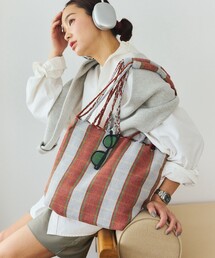 DULTON（ダルトン）の「DULTON × FREAK'S STORE ダルトン × フリークスストア 別注 HAMMOCK TOTE S ハンモック ストライプ トートバッグ（トートバッグ）」