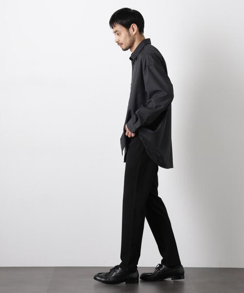 NANO universe（ナノユニバース）の「ストレッチ5Pテーパードパンツ（その他パンツ・メンズ・ブラック/ベージュ・L/M/S/XL）」の7枚目の写真