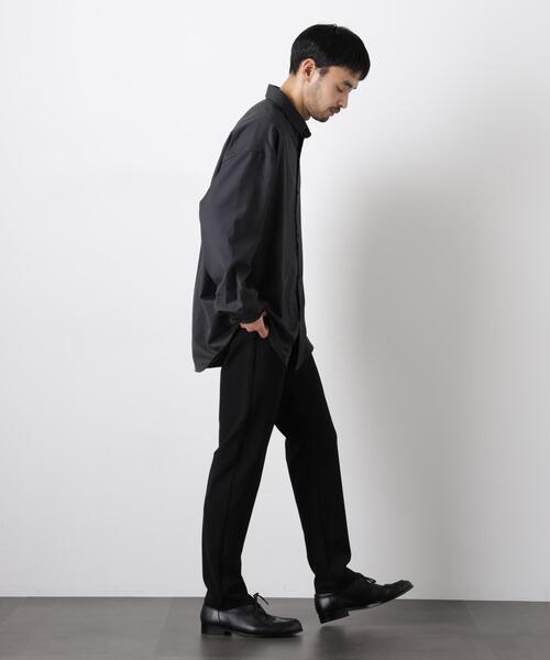 NANO universe（ナノユニバース）の「ストレッチ5Pテーパードパンツ（その他パンツ・メンズ・ブラック/ベージュ・L/M/S/XL）」の8枚目の写真