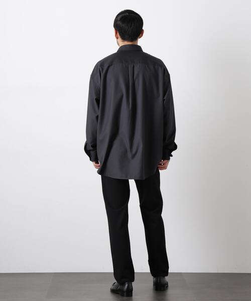 NANO universe（ナノユニバース）の「ストレッチ5Pテーパードパンツ（その他パンツ・メンズ・ブラック/ベージュ・L/M/S/XL）」の9枚目の写真