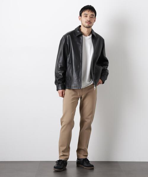 NANO universe（ナノユニバース）の「ストレッチ5Pテーパードパンツ（その他パンツ・メンズ・ブラック/ベージュ・L/M/S/XL）」の18枚目の写真