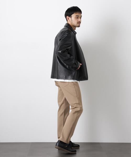 NANO universe（ナノユニバース）の「ストレッチ5Pテーパードパンツ（その他パンツ・メンズ・ブラック/ベージュ・L/M/S/XL）」の22枚目の写真