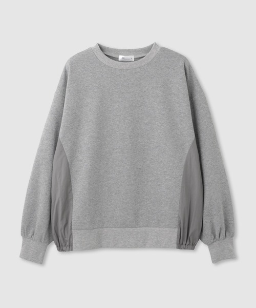 Mac-House(マックハウス)の「トレーナー ナイロン布帛切り替え(Tシャツ/カットソー・レディース・オフホワイト/グレー/ブラック・M/L)」の22枚目の写真