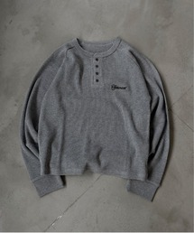 kutir（クティール）の「HENLEY NECK ASSORTED RAGLAN THERMAL／ヘンリーネックアソートラグランサーマル（Tシャツ/カットソー）」