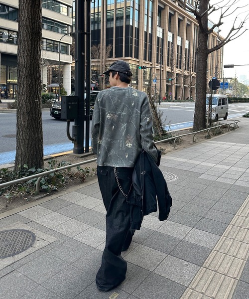 kutir（クティール）の「HENLEY NECK ASSORTED RAGLAN THERMAL／ヘンリーネックアソートラグランサーマル（Tシャツ/カットソー・メンズ・グレー/カーキ/ブラック/ブラック系・LARGE/MEDIUM）」の13枚目の写真