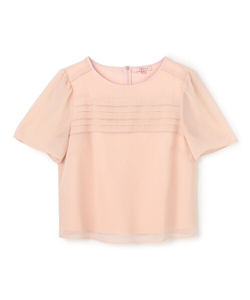 TOCCA（トッカ）の「PICO FLUTTER カットソー（Tシャツ/カットソー・レディース・ピンク系/ネイビー系・SMALL/MEDIUM）」の8枚目の写真