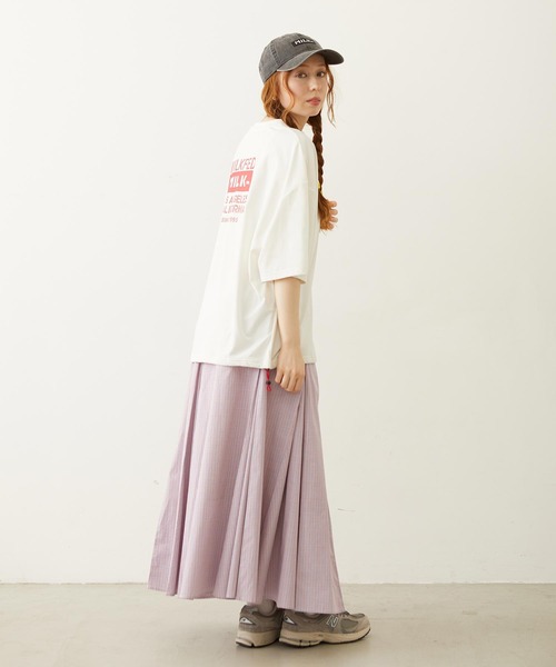 MILKFED.(ミルクフェド)の「PLAID PATTERN LONG SKIRT(スカート・レディース・レッド/グレー/ブルー・ONE SIZE)」の14枚目の写真