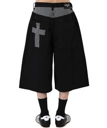 OY（オーワイ）の「『OY オーワイ』CHECK MIX WIDE SHORTS  チェックミックスワイドショートパンツ（その他パンツ）」