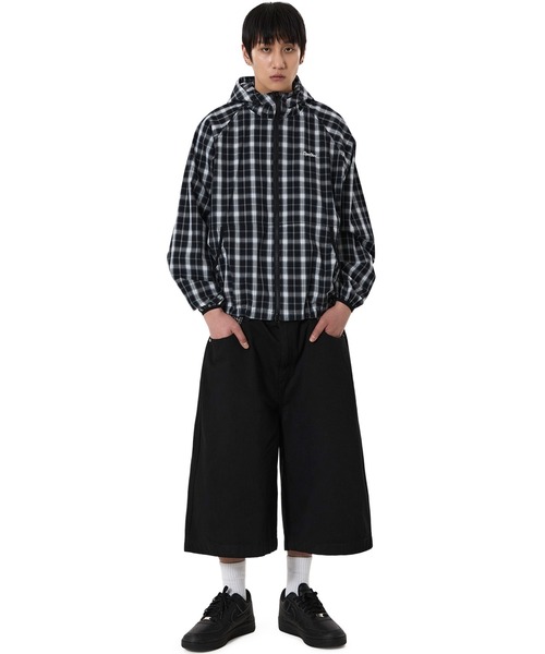 OY(オーワイ)の「『OY/オーワイ』CHECK MIX WIDE SHORTS /チェックミックスワイドショートパンツ(その他パンツ・メンズ・ブラック・L/M/S)」の7枚目の写真