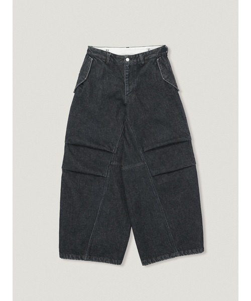 elephant TRIBAL fabrics（エレファントトライバルファブリックス）の「elephant TRIBAL fabrics 3D Snow Camo Pants【Denim】（その他パンツ・メンズ・ベージュ/スミクロ・2/1）」の2枚目の写真