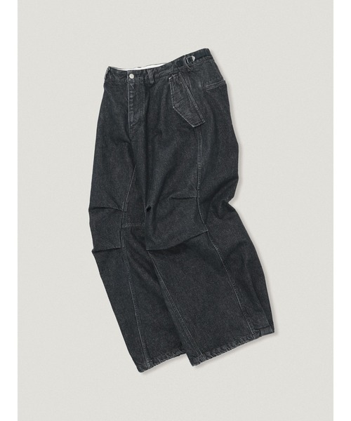 elephant TRIBAL fabrics（エレファントトライバルファブリックス）の「elephant TRIBAL fabrics 3D Snow Camo Pants【Denim】（その他パンツ・メンズ・ベージュ/スミクロ・2/1）」の6枚目の写真