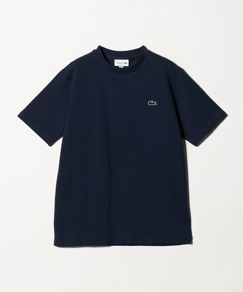 LACOSTE(ラコステ)の「<LACOSTE>アウトライン クロック クルーネック Tシャツ(Tシャツ/カットソー・メンズ・ブラック/ネイビー/ホワイト・L/M/XL/S)」の7枚目の写真